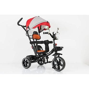 auto na daljinski za decu: Tricikl WB-686 Dečija tricikla sa tendom i pedalama pruža savršenu — 6