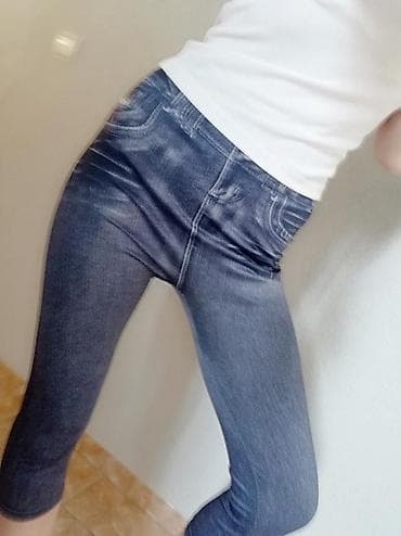 Venčanice i aksesoari: Helanke atmosphere, imitacija farmerke. Vel. Veoma rastegljive.nove — 3