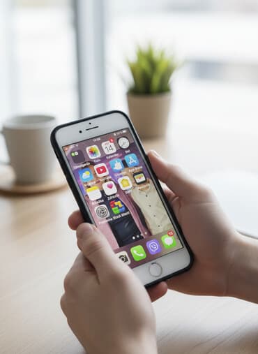 lidl punjač za baterije: Apple iPhone iPhone 7, Srebrna, Otisak prsta — 1