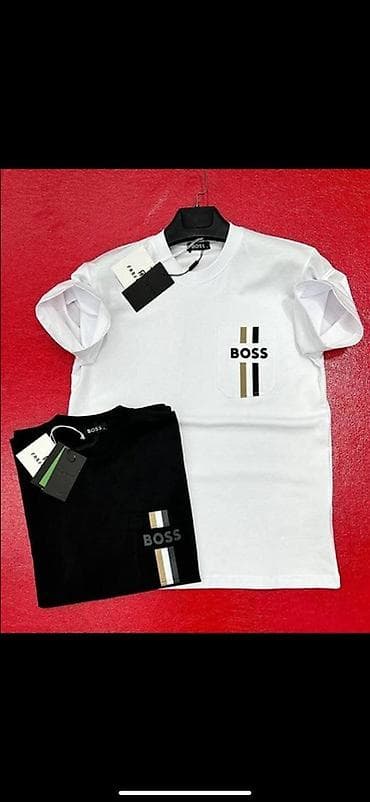 Majice: Men's T-shirt Boss, bоја - Bela — 1