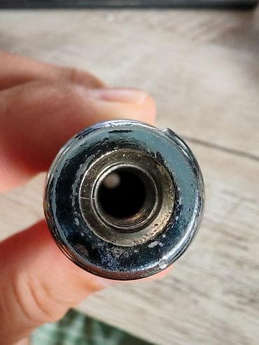 dog: Masivna opruga za CB antenu 121mm - dvostruki unutrašnji navoj sa obe — 2