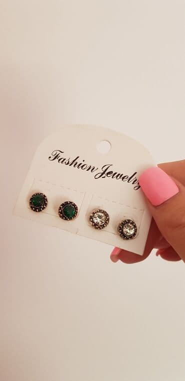 debele helanke za zimu: Screwback earrings, Handmade — 1