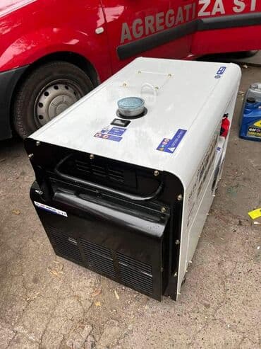 monofazni motor sa 4 izvoda: Agregat DIZEL. 7 KW. Agro power. Dizel silent U Izolovanom kucistu na — 2