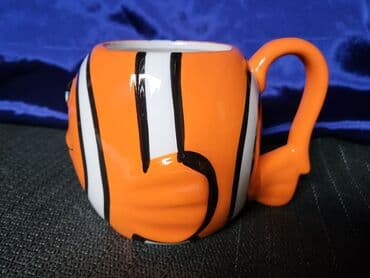 Ostalo posuđe: Solja nova riba klovn. Nova keramicka solja,rucno oslikana pa — 7