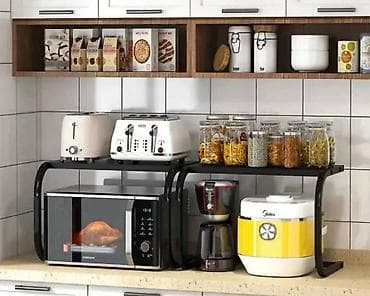 stender za struju: Metalna polica/stalak za mikrotalasnu – Hegazy Home Design - Namena — 5