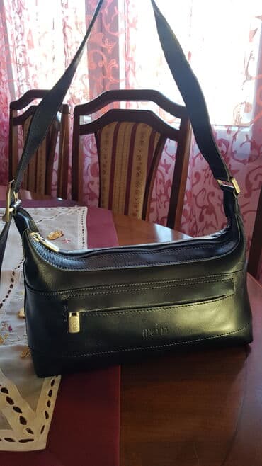 Torba za rame, Mona, Materijal: Koža — 5