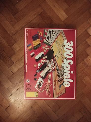 balote igra: Set drustvenih igara Spiele 300 drustvene igre Neki mix igara.Deluje — 3