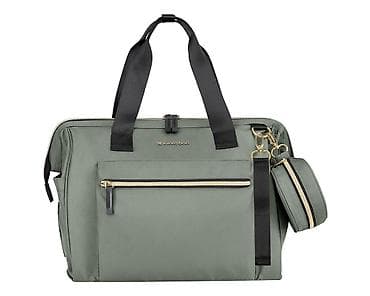 muske kozne torbice mona: KikkaBoo Torba za mame Maxi premium – army green (Šifra: KKB2) — 1
