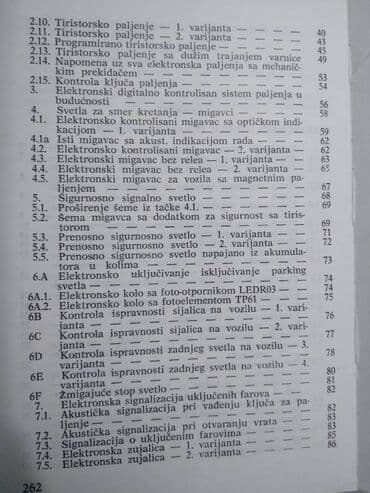 lektire za 5 razred pdf: Tehnicka knjiga: Elektronika u automobilu,1979,16,5 cm. 265 str. sa — 4