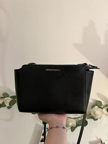 replay torbe srbija: Emporio Armani Saffiano ženska torba preko ramena - Model: kompaktna — 1