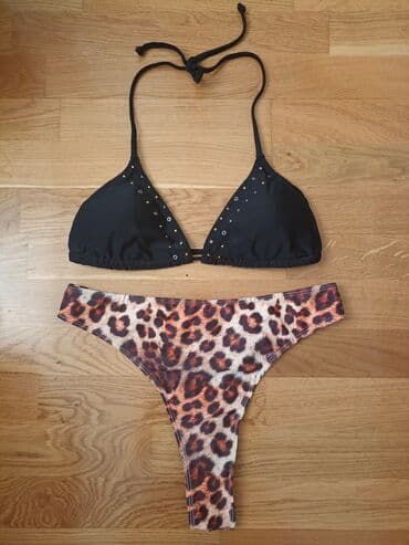 kupaci sinsay: L, Poliester, Leopard, krokodil, zebra, bоја - Crna — 1