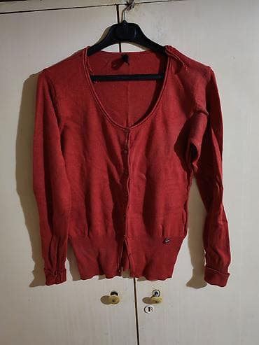 Ženski kardigan – brend Jessica - Boja: cigla/crvenkasta - Kroj