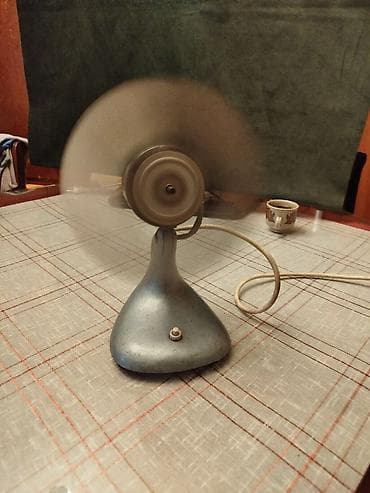 sto za pc: Stari retro stoni ventilator - vintage. Ne znam da li je kompletan — 1