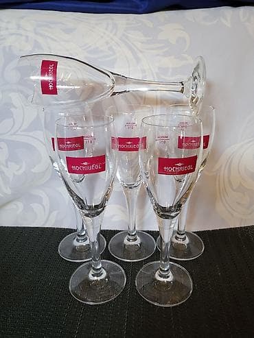 Prehrambeni proizvodi: Case nove za vino kristal Hochrigll,nemacka iz 90ih.god. Case za vino — 5