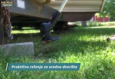 kosilica na struju: 𝐂𝐞𝐧𝐚: 2800 𝐫𝐬𝐝 Bionic Trimmer – Bežični trimer za dvorište Prakticno — 4