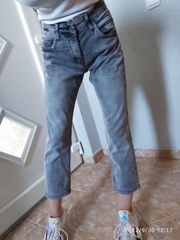 Pantalone, Farmerke, Šortsevi: Denim visok struk s/m — 5