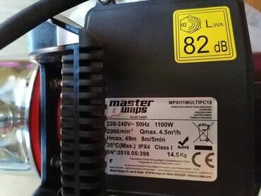 polovne tv komode iz uvoza: Master pumpa za vodu inox 1100W Cena:120evra Pumpa za vodu Master — 5