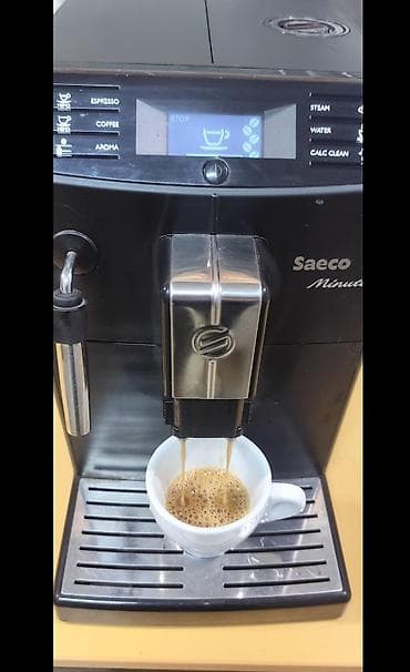 ugradna ploca dve ringle: Saeco Minuto – potpuno automatski aparat za kafu - Napici: espresso i — 5