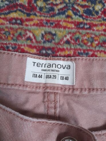 Shorts: Terranova ženske šorts farmerke - Model: visok struk sa klasičnim — 1