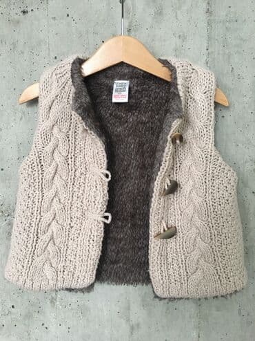 uske pantalone sa visokim strukom: Zara, Set: Dress, Vest — 10