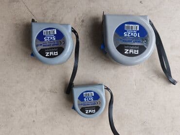 Measuring Tools & Instruments: Set od 3 merne trake – 3m, 5m i 10m 📏 Praktičan set od tri merne — 1