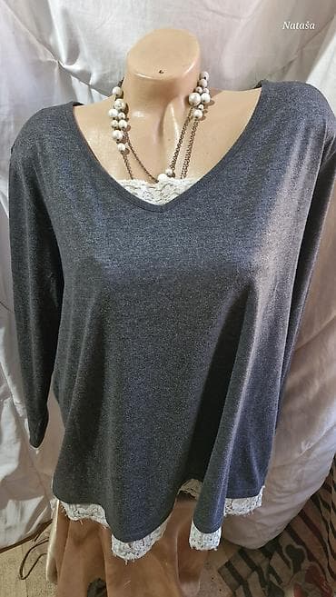 3XL Gina Benotti 700din Elegantna sa elastinom,dekolte i paspul