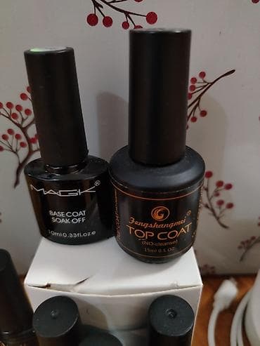 6000k boja: Set za gel manikir – UV/LED gel lakovi, baze i završni slojevi + mini — 2