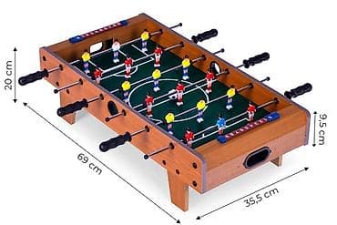 stoni fudbal igracka za decu: Mini stoni fudbal drveni 70x35 cm ECOTOYS Šifra proizvoda: HM23 — 5