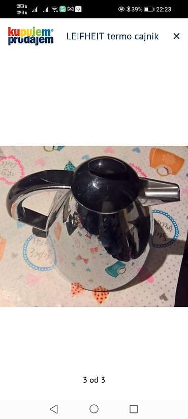 sporeti na drva cacak: LEIFHEIT termo čajnik - Termo čajnik/brus od nerđajućeg čelika sa — 3