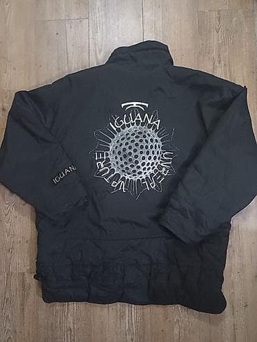 Jakna za prelazni period, 3XL, bоја - Crna