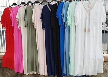 haljina sa rukavicama: ✨Boho maxi haljina sa resama i dekorativnim vezom-2200 din ✨ — 2