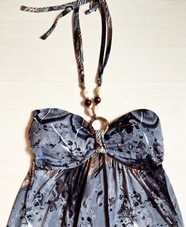 crop top c a: Bоја - Šareno, Top (bez rukava) — 2