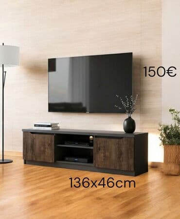 Nameštaj za dnevnu i spavaću sobu – više modela i dimenzija 1) TV