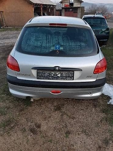 bratz car: GEPEK VRATA ZA PEUGEOT 206 | Gepek vrata u sivoj EZR boji za peugeot — 1
