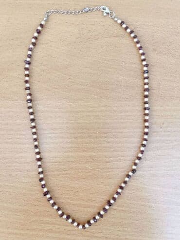 Ogrlica Granat Biserčići Ogrlica od Granata, poludragi kamen i na lalafo.rs Ogrlica Granat Biserčići Ogrlica od Granata, poludragi kamen i