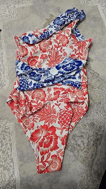 Women's Clothing: Jednodelni kupaći kostim sa cvetnim printom Nov - Model: jednodelni — 1