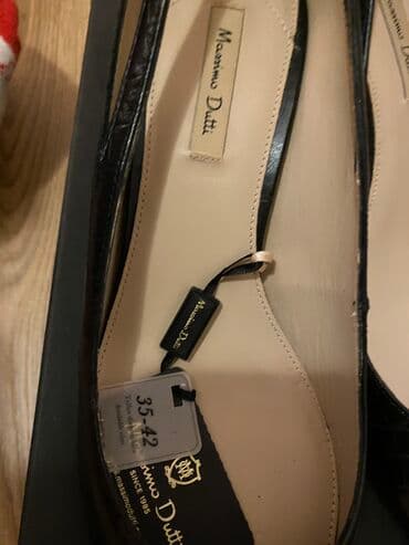 bež čizme od brušene kože: Pumps, Massimo Dutti, 39 — 3