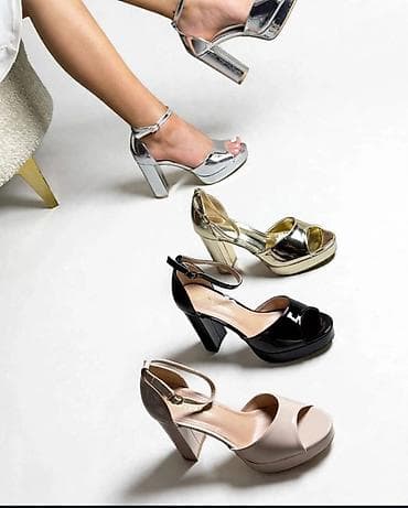 bata ženska obuća: Elegantne ženske sandale na visoku blok štiklu sa platformom i — 1