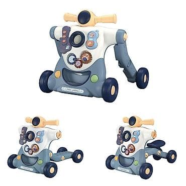aksa ogradice za bebe cena: KikkaBoo Hodalica Robo 4in1 blue – KKB5 Multifunkcionalna 4 u 1 — 4