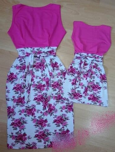 haljina 10: Haljine za mame i devojcice - rade se u velicinama od 1 do 12, i za — 4