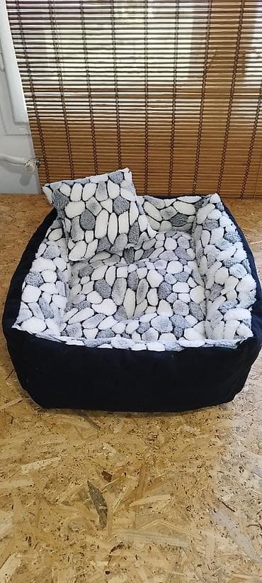 Glodari: Mekani kreveti 40*55 za kućne ljubimce sa jastučićem - Pravougaoni — 6