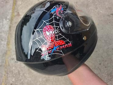 tegovi za decu: Dečija Moto Kaciga Spider-Man – Sa Vizirom – Crna Unesite radost i — 2