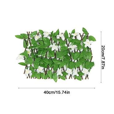 resetka za vodu: Ograda za dvorišta, bašte, terase, balkone, izrađena od prirodnog — 5