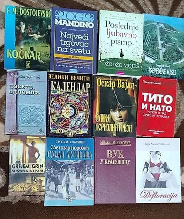 polovne skije i pancerice: Veliki izbor knjiga različitih žanrova i izdanja. - Beletristika i — 10