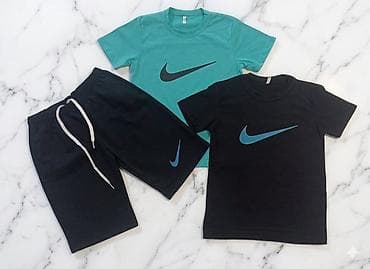 polusandale za devojcice: Dečiji komplet za leto – majica kratkih rukava + bermude gs - Brend — 4