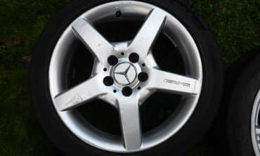 nalepnice za auto po zelji: Mercedes Alu felne amg 17 5x112 7j et54 aluminijumske felne za amg — 5