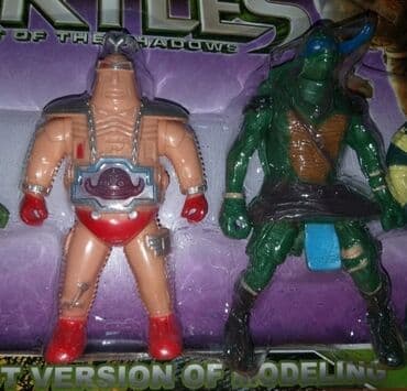 Nindza kornjace i krang novo set od 5 figura akcija cene nisu fiksne — 3