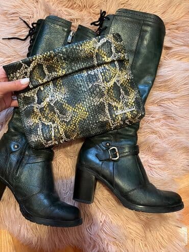 Torbe: Elegantna torbica, Armani Exchange, Materijal: Koža — 2