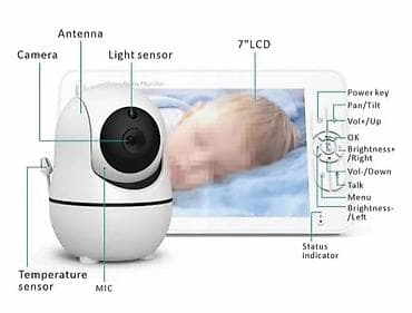 polovne peci na pelet alfa plam: Bebifon 7" inci Novo Cena 12.500 dinara Opis oglasa SM70PTZ 7-inčni — 2