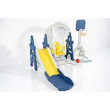 gnezdo za bebe 3 u 1: 3u1 set tobogan, ljuljaska i kos Tobogan za decu 3u1je odlično — 2